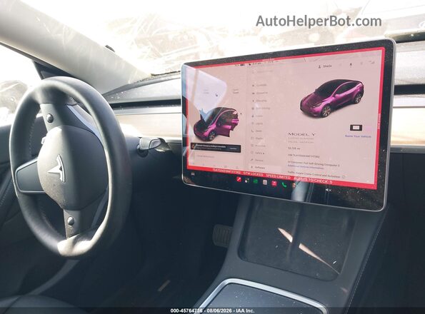 7SAYGDEE9NF317362 2022 TESLA MODEL Y White 