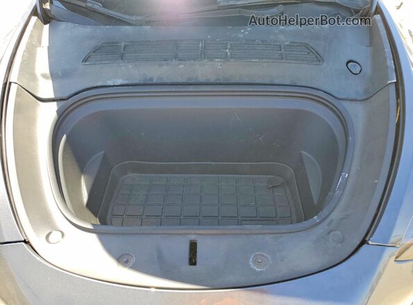 7SAYGDEE9NF331746 2022 TESLA MODEL Charcoal უკანა სალონის ხედი