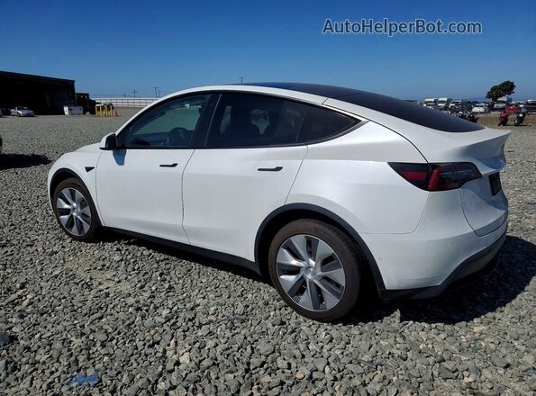 7SAYGDEE9NF356338 2022 TESLA MODEL White Tył lewy