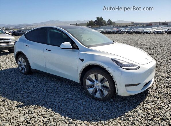 7SAYGDEE9NF356338 2022 TESLA MODEL White Przód prawy