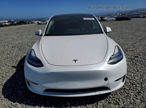 7SAYGDEE9NF356338 2022 TESLA MODEL White Widok z przodu