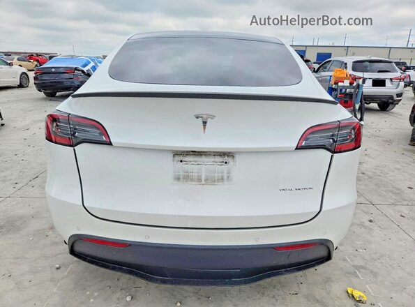 7SAYGDEE9NF434469 2022 TESLA MODEL Белый Вид сзади
