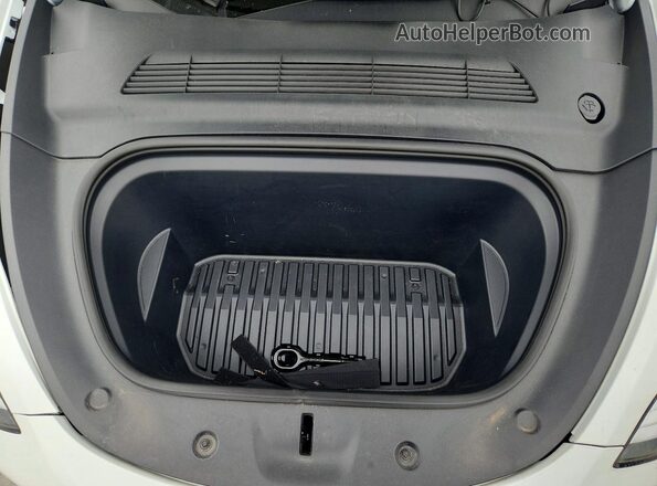 7SAYGDEE9NF434469 2022 TESLA MODEL Белый Вид задней части салона