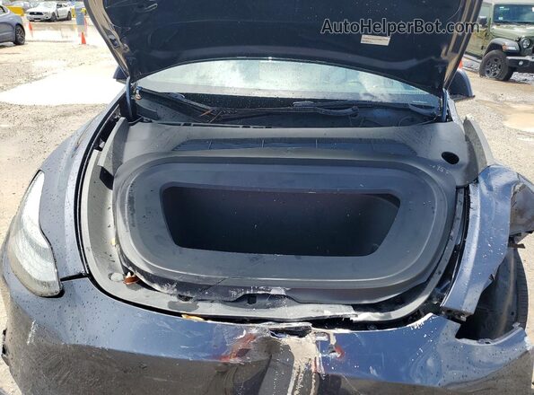7SAYGDEE9NF436335 2022 TESLA MODEL Charcoal Vista interior trasera