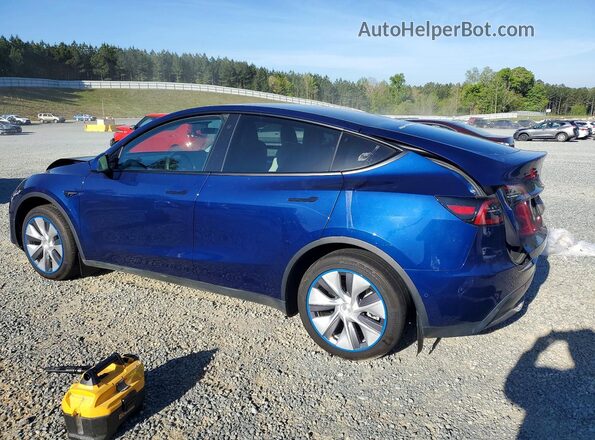 7SAYGDEE9PF584231 2023 TESLA MODEL Синий Задняя левая четверть
