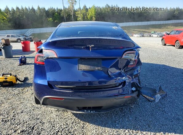 7SAYGDEE9PF584231 2023 TESLA MODEL Синий Вид сзади