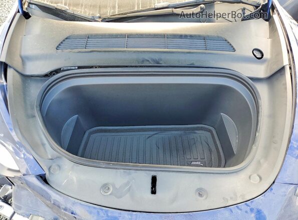 7SAYGDEE9PF584231 2023 TESLA MODEL Синий Вид задней части салона