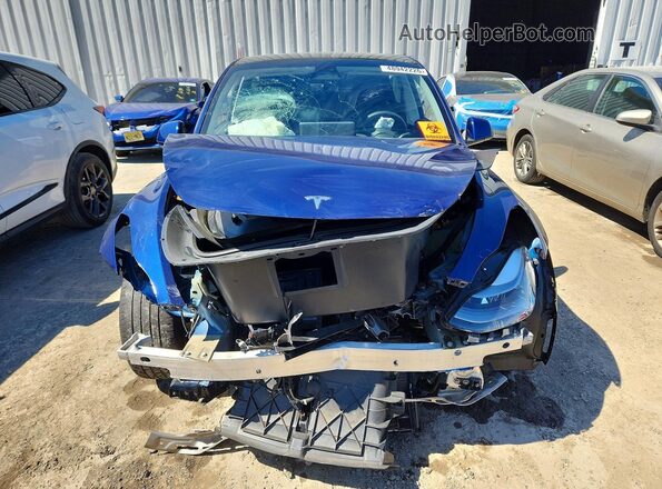 7SAYGDEE9PF648459 2023 TESLA MODEL Blue წინა ხედი