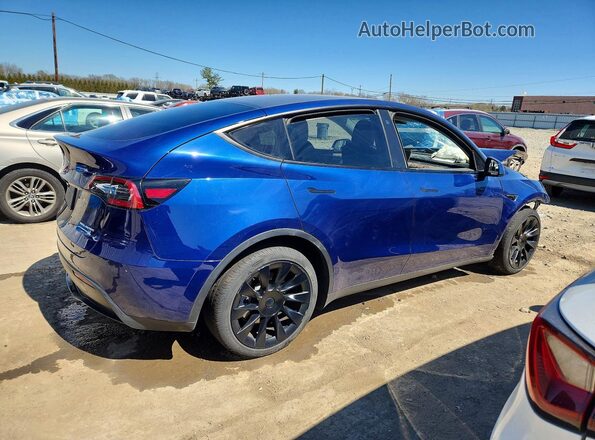 7SAYGDEE9PF648459 2023 TESLA MODEL Blue უკანა მარჯვენა