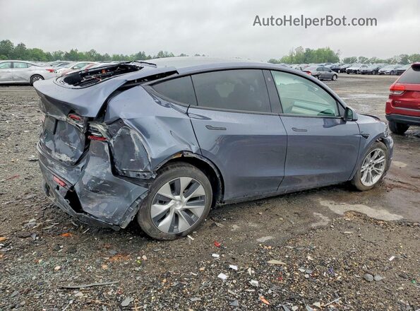 7SAYGDEE9PF684989 2023 TESLA MODEL Синий Задняя правая четверть