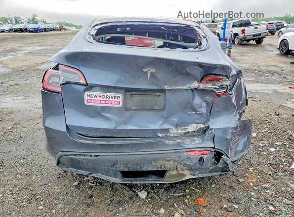 7SAYGDEE9PF684989 2023 TESLA MODEL Синий Вид сзади