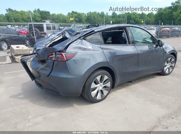 7SAYGDEE9PF796353 2023 TESLA MODEL Y Gray Rear right