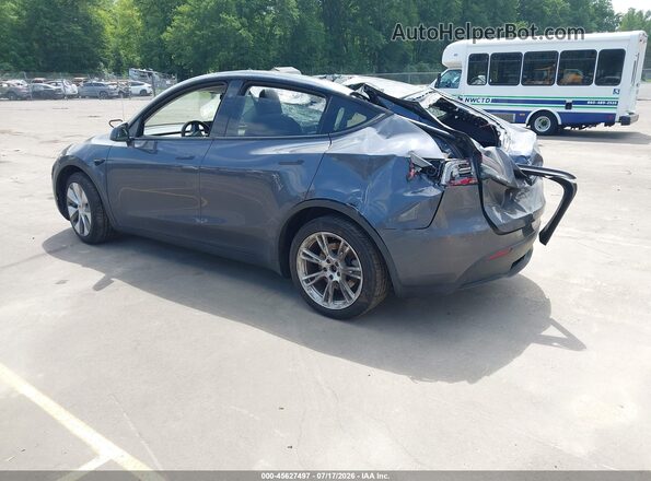 7SAYGDEE9PF796353 2023 TESLA MODEL Y Gray Rear left