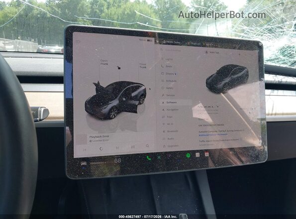7SAYGDEE9PF796353 2023 TESLA MODEL Y Gray 