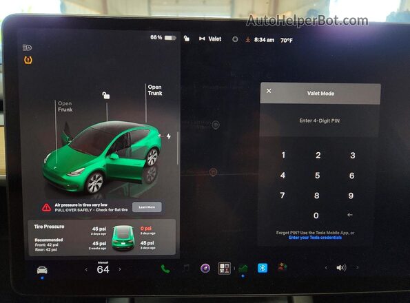 7SAYGDEE9RA238745 2024 TESLA MODEL Gray ხელსაწყოთა პანელის ხედი