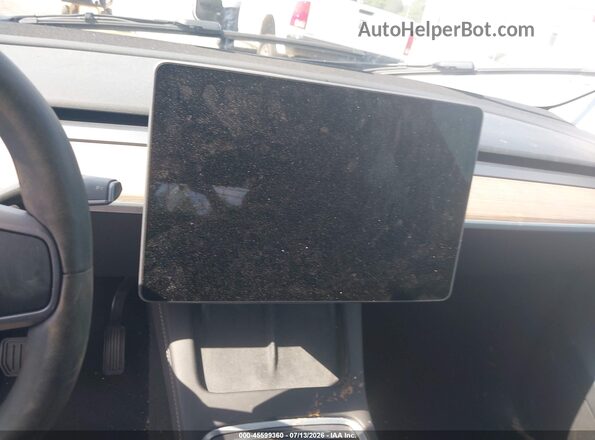 7SAYGDEE9RA304551 2024 TESLA MODEL Y Gray Widok wnętrza 360 stopni