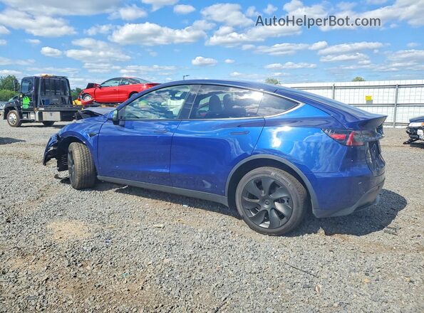 7SAYGDEE9RF007699 2024 TESLA MODEL Blue Задня ліва чверть