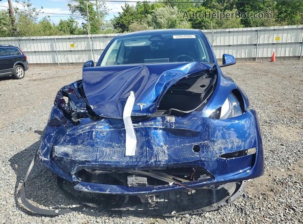 7SAYGDEE9RF007699 2024 TESLA MODEL Blue Вид спереду