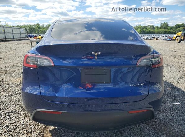 7SAYGDEE9RF007699 2024 TESLA MODEL Blue Вид ззаду