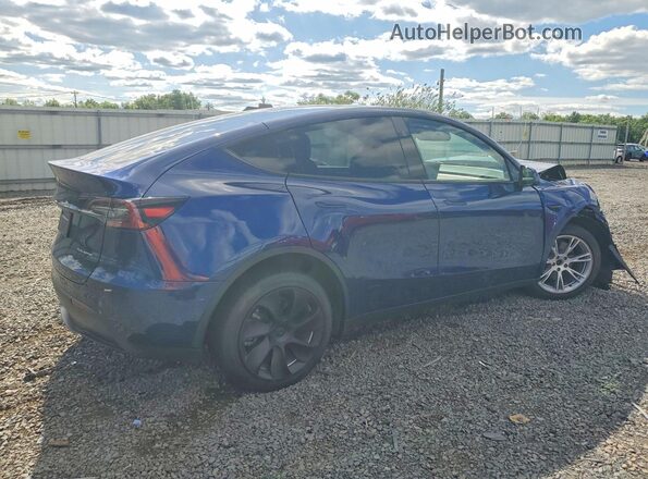 7SAYGDEE9RF007699 2024 TESLA MODEL Blue Задня права чверть
