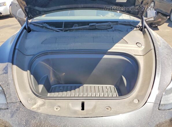 7SAYGDEE9RF081804 2024 TESLA MODEL Gray Вид задньої частини салону