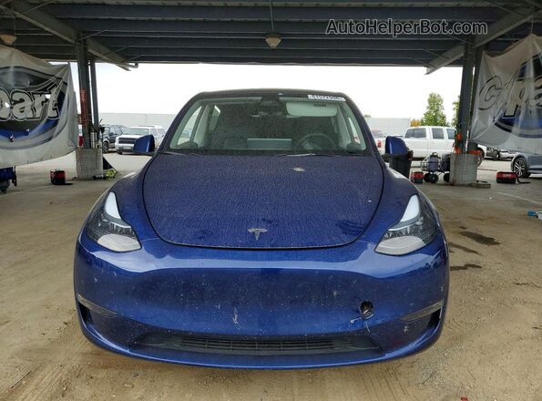 7SAYGDEE9RF159658 2024 TESLA MODEL Blue წინა ხედი