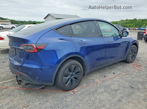 7SAYGDEE9SA349981 2025 TESLA MODEL Blue Trasero derecho