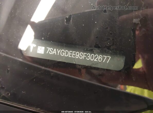 7SAYGDEE9SF302677 2025 TESLA MODEL Y White 