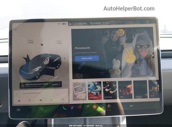 7SAYGDEE9TF355185 2026 TESLA MODEL Y Gray 
