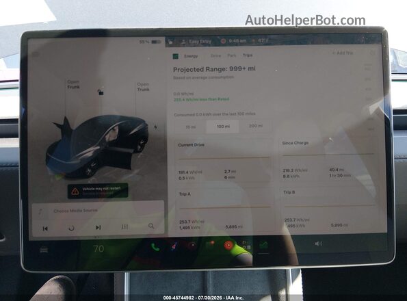 7SAYGDEE9TF355185 2026 TESLA MODEL Y Gray 