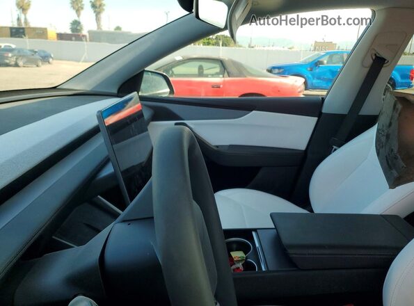 7SAYGDEE9TF371368 2026 TESLA MODEL Charcoal Вид щитка приладів