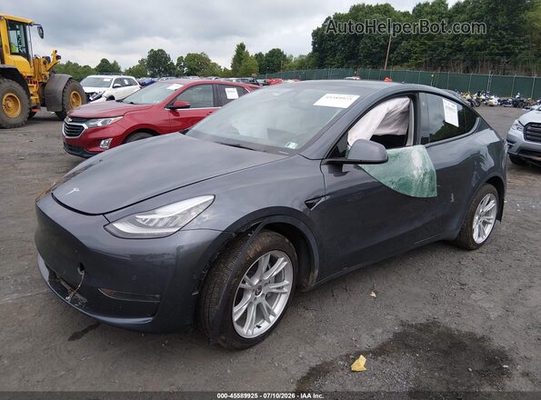 7SAYGDEEXNA008108 2022 TESLA MODEL Y Gray Front left