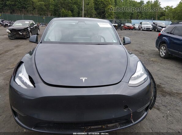 7SAYGDEEXNA008108 2022 TESLA MODEL Y Gray Dashboard view
