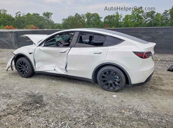 7SAYGDEEXNF318925 2022 TESLA MODEL White Rear left