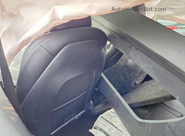 7SAYGDEEXNF430074 2022 TESLA MODEL Blue Dashboard view