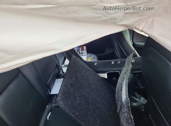 7SAYGDEEXNF430074 2022 TESLA MODEL Blue Rear seats view