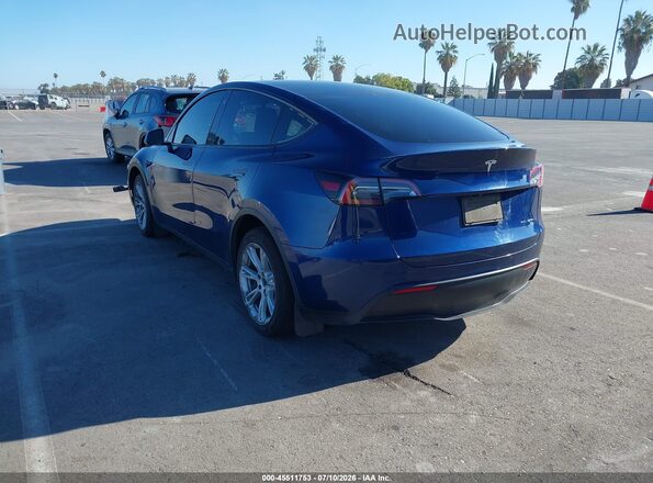 7SAYGDEEXNF485236 2022 TESLA MODEL Y Blue Tył lewy