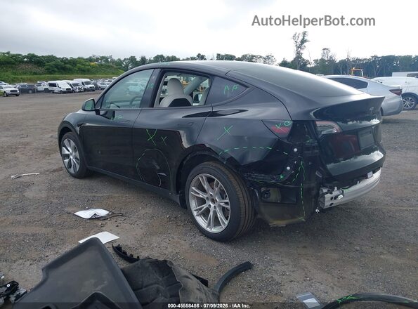 7SAYGDEEXNF565443 2022 TESLA MODEL Y Black Rear left