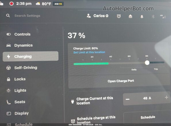 7SAYGDEEXNF565443 2022 TESLA MODEL Y Black 
