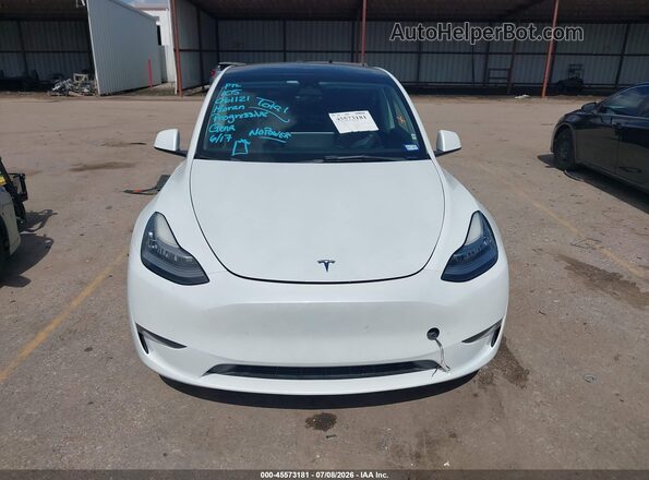 7SAYGDEEXPA061121 2023 TESLA MODEL Y Белый Вид сзади