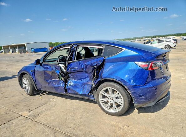 7SAYGDEEXPA064469 2023 TESLA MODEL Blue Tył lewy