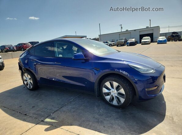 7SAYGDEEXPA064469 2023 TESLA MODEL Blue Przód prawy