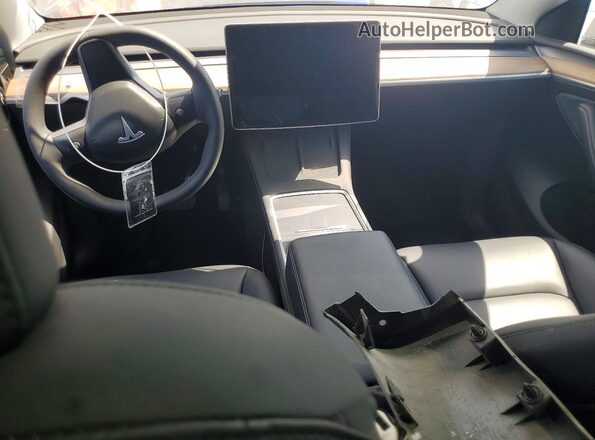 7SAYGDEEXPA064469 2023 TESLA MODEL Blue Widok deski rozdzielczej