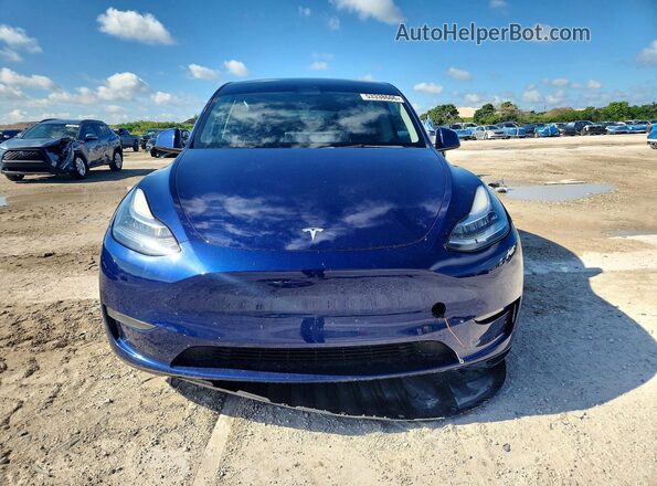 7SAYGDEEXPA068232 2023 TESLA MODEL Blue Front view