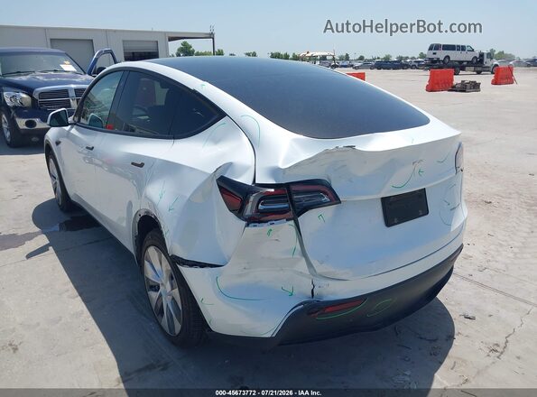 7SAYGDEEXPA095284 2023 TESLA MODEL Y White Հետևի ձախ