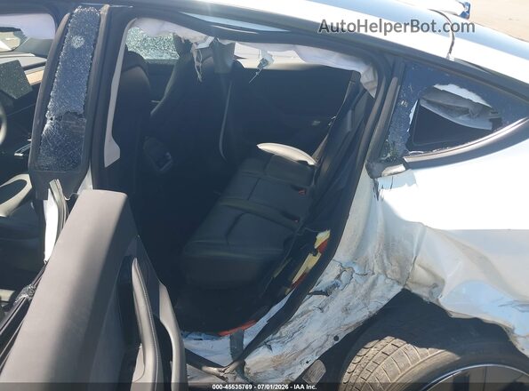 7SAYGDEEXPA109474 2023 TESLA MODEL Y Белый Вид наклейки с VIN-кодом