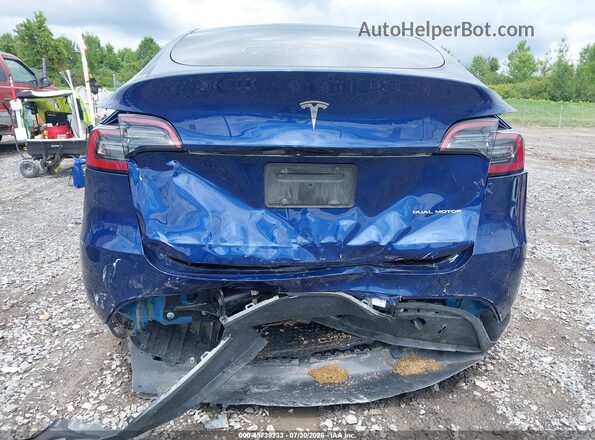 7SAYGDEEXPA145777 2023 TESLA MODEL Y Blue Դիմացի տեսք