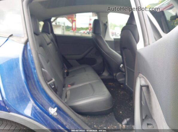 7SAYGDEEXPA145777 2023 TESLA MODEL Y Blue VIN կոդի պիտակի տեսք