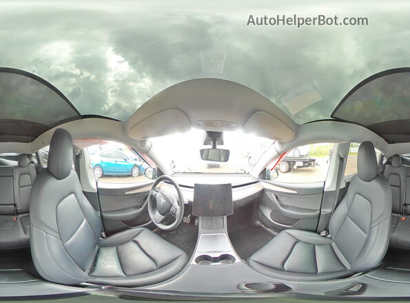 7SAYGDEEXPF668476 2023 TESLA MODEL Gray VIN კოდის სტიკერის ხედი