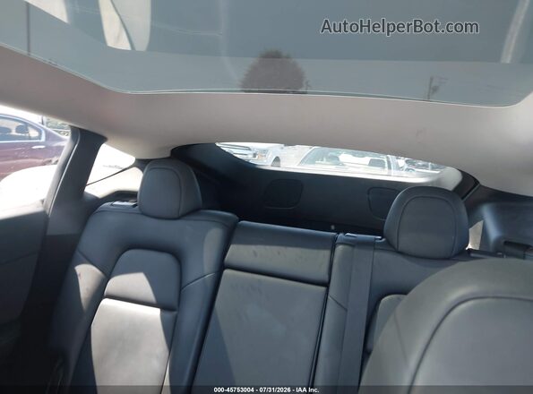 7SAYGDEEXPF706983 2023 TESLA MODEL Y Black Widok naklejki z numerem VIN